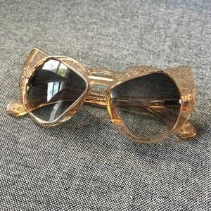DZMITRY SAMAL Rare Designer French Cat Sunglasses